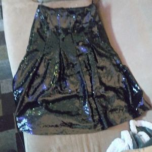 Simone Rocha Sequin Cocktail Length Skirt